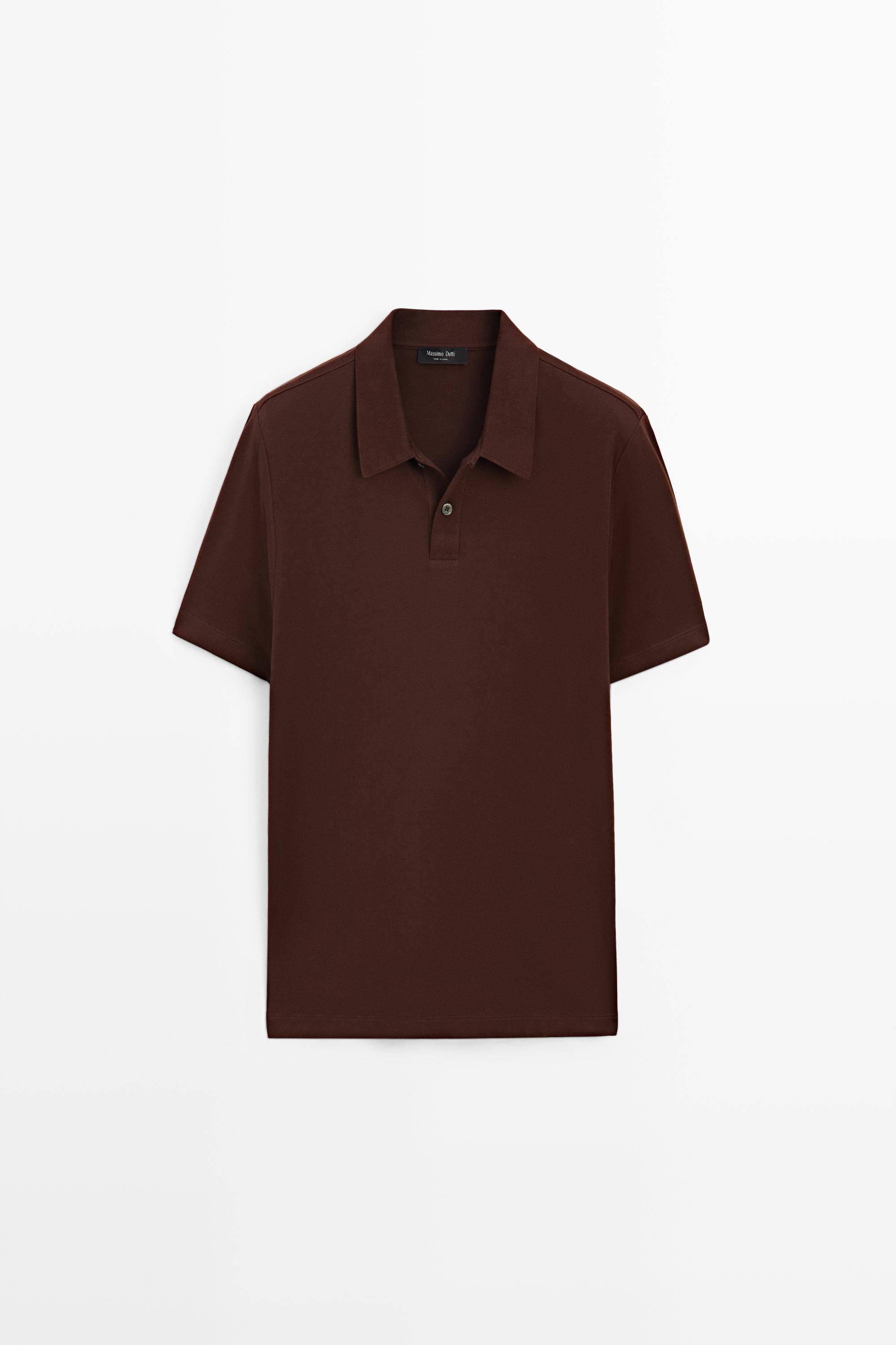 100% cotton short sleeve polo shirt